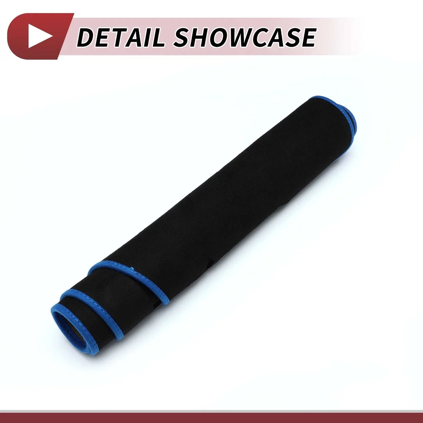 Dashboard Cover Mat for Mercedes CLA 2013-2019 Sun Protector Pad Black Blue