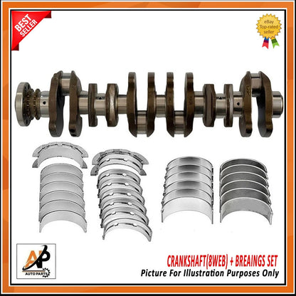Crankshaft Bearings Set Replacement for BMW N57 3 5 6 7 X3 X4 X5 (2009–2018)