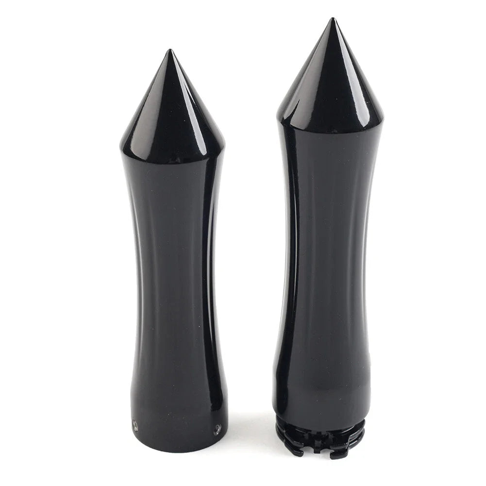 1" Motorcycle Spike Handlebar Grips for Harley & Kawasaki