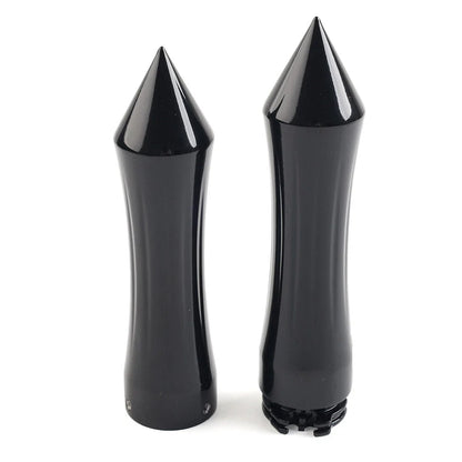 1" Motorcycle Spike Handlebar Grips for Harley & Kawasaki