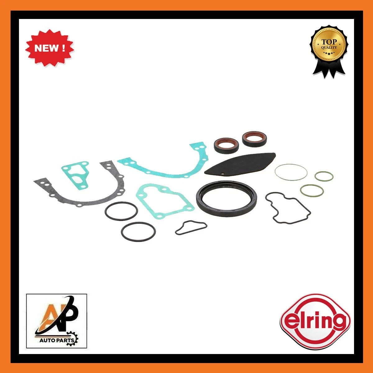 Crankcase Gasket Kit Replacement for Audi 100 C3 9A (1989–1994)