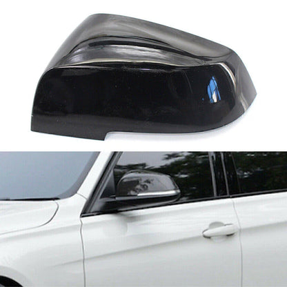 Gloss Black Left Mirror Cover Cap for BMW F20 F21 F22 F30 F31 F32 F33 F36 (2011-2019)