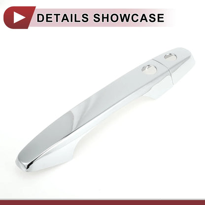 Car Door Handle Cover Set for Honda CR-V 2012-2016 Silver Tone ABS