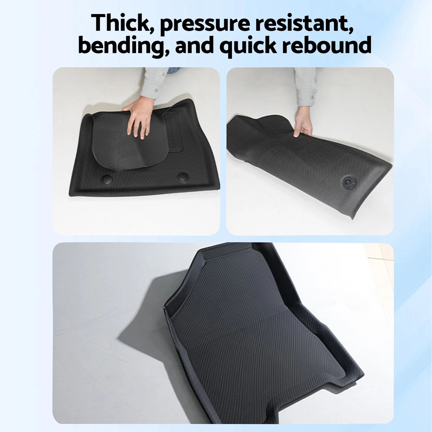 3D All-Weather Floor Mat Boot Liner Set for Kia EV5 (2024-On)