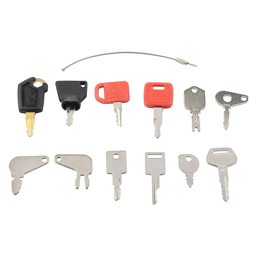 Ignition Keys for John Deere, Caterpillar, Komatsu, Bobcat