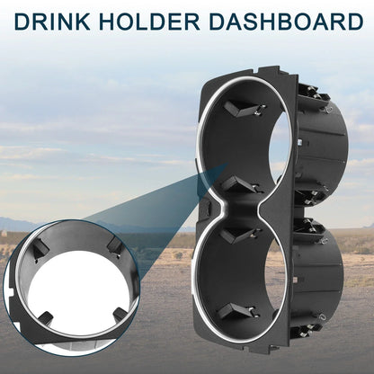 Cup Holder for Mercedes-Benz A217 (2012-2018) - Practical Drink Holder Black