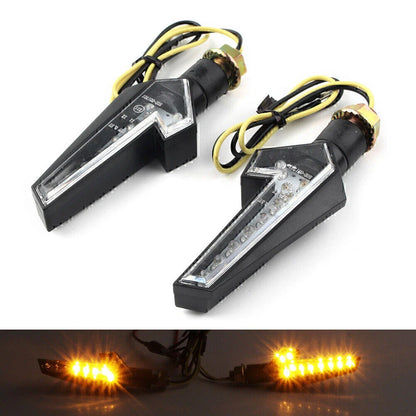 LED Turn Signal Lights Indicators for Custom Touring 10mm Bolt