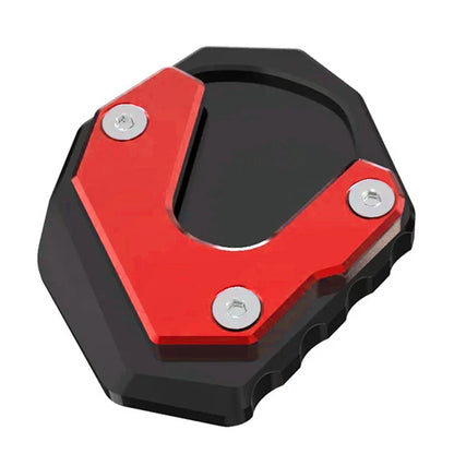Side Stand Enlarger Kickstand Pad for Honda XL750 TRANSALP (2023-2024) Red