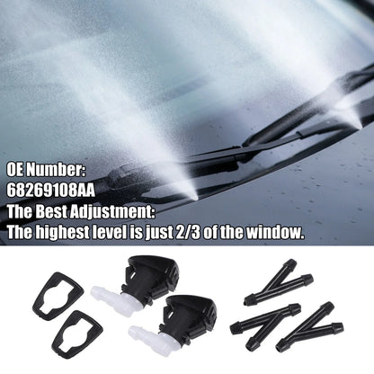 Windshield Washer Nozzle Set for Dodge Durango (2011-2023)