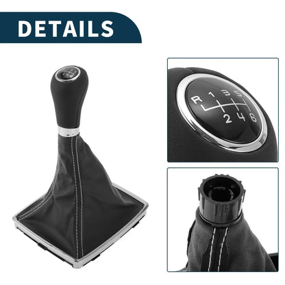 6 Speed Manual Gear Shift Knob & Cover for Mercedes-Benz C-Class (2001-2007)