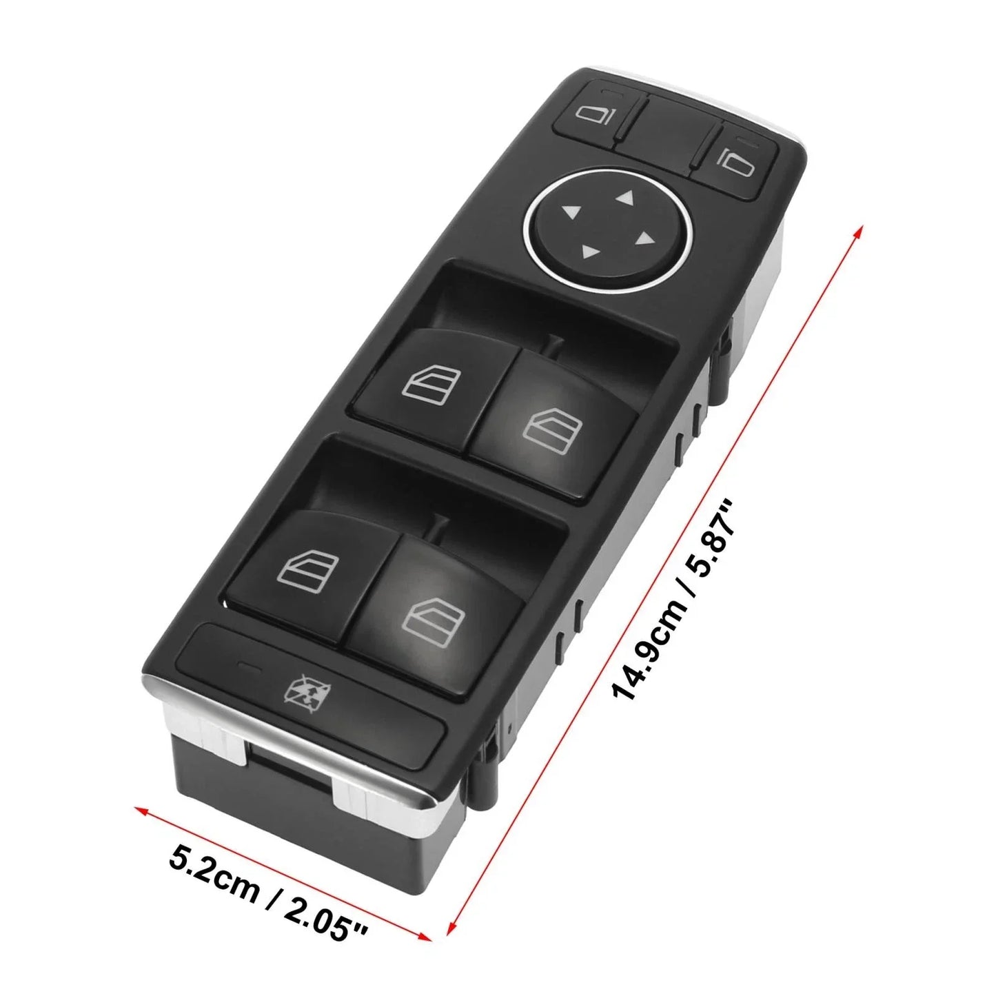 Master Driver Side Power Window Switch for Mercedes-Benz GLK280 (2009)