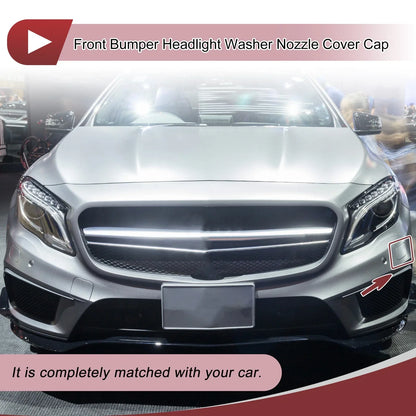 Front Left Washer Nozzle Cover for Mercedes-Benz GLA45 AMG (2015-2019) Black
