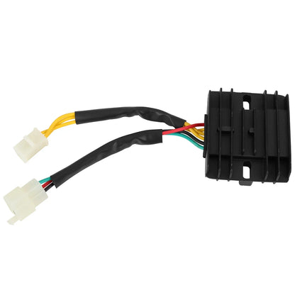 3 Pins Voltage Regulator Rectifier with 2 Plugs for Honda CBT125 CG