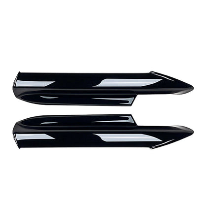 ABS Front Bumper Splitter Lip Canard for BMW 3 Series E90 E91 (2005-2008)