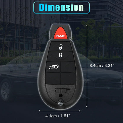 Keyless Entry Remote Key Shell Cover for Dodge Chrysler ( Specified)