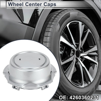Wheel Center Caps for LEXUS LX470 (1998-2001) Silver Tone Plastic 1 x Cap