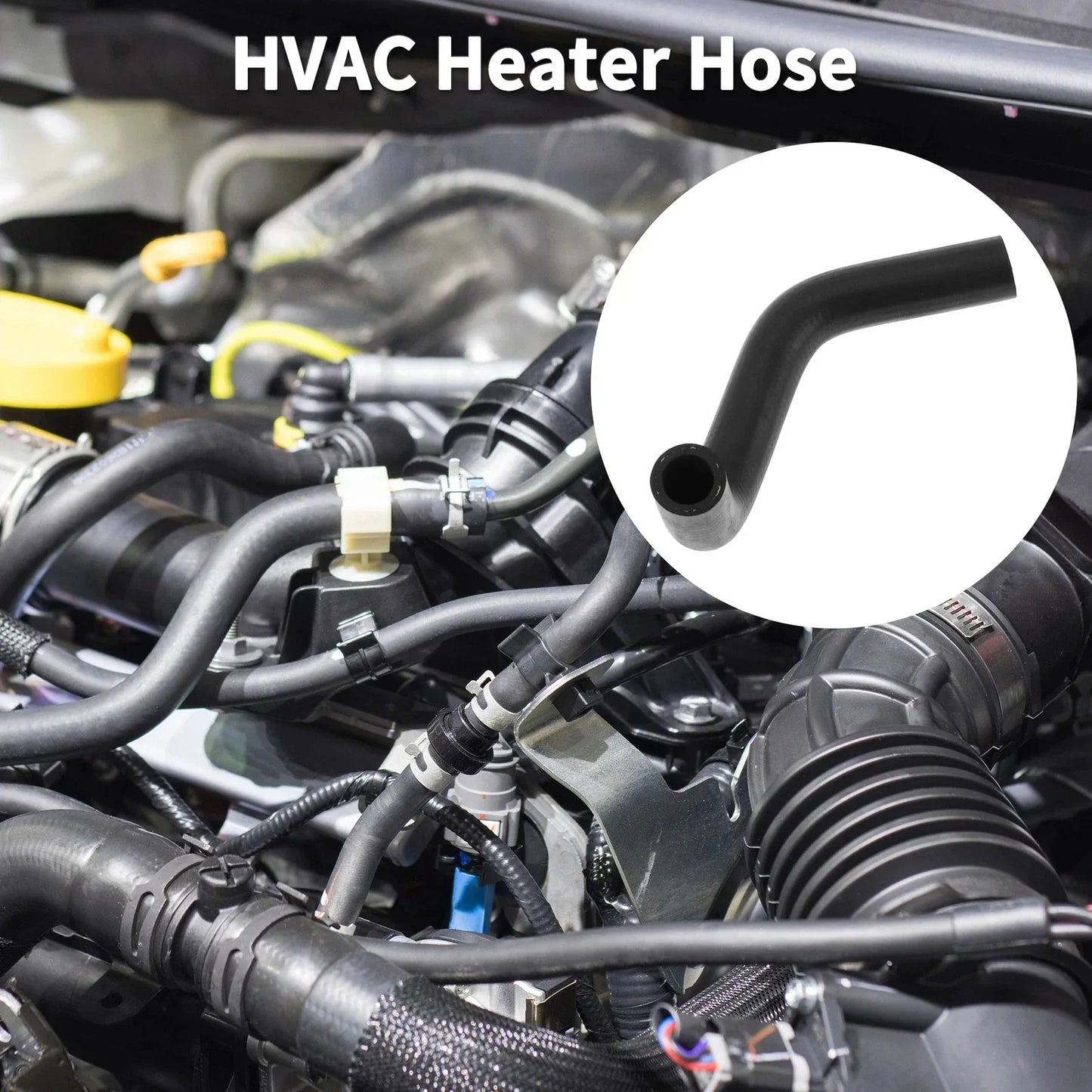 Heater Hose for Mercedes-Benz C-Class C220 C250 (2008-2023) Rubber