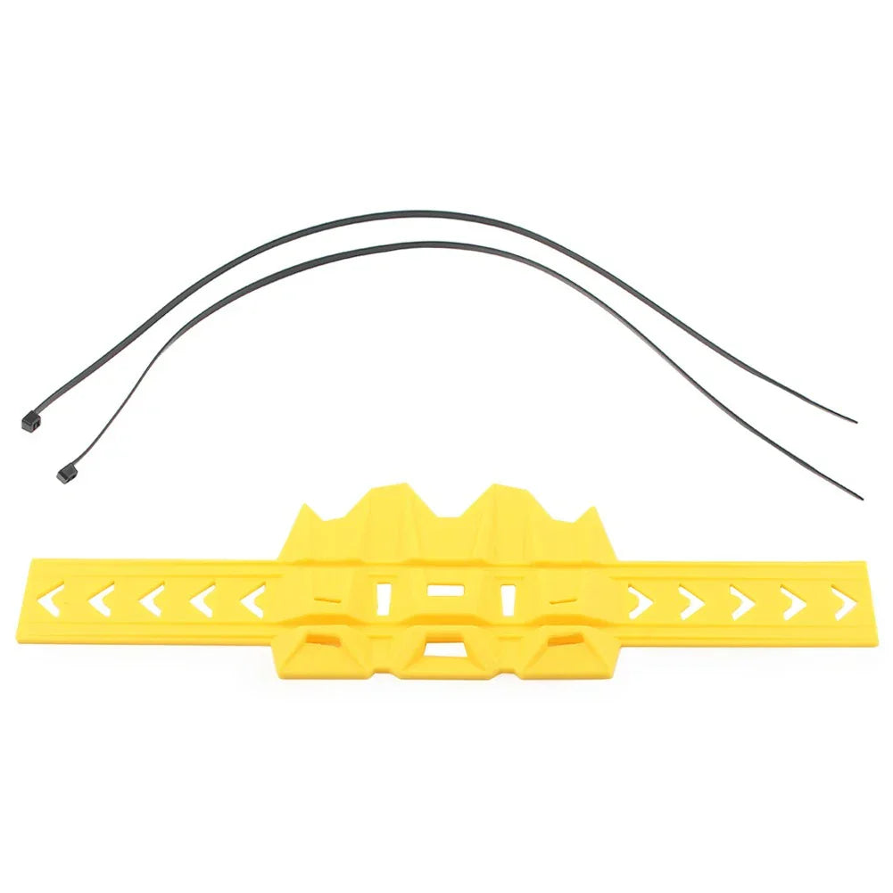 Exhaust Tail Pipe Guard Cover for Universal Motorcycle Accessories Yellow