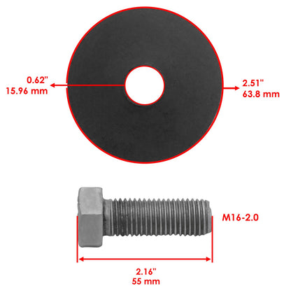 Deck Blade with Bolt Replacement for John Deere 60 Inch (2011–2018)