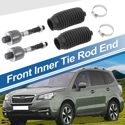 4 x Front Inner Tie Rod End Links for Honda Accord & Acura TL (2003-2007)