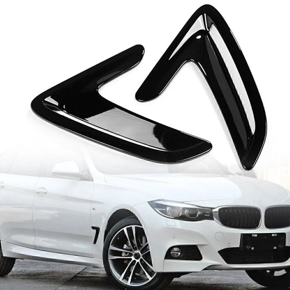 Side Body Marker Fender Air Wing Vent Trim for BMW 3 Series GT (2013-2017)
