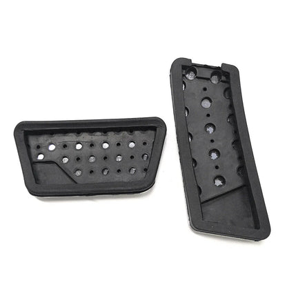 Stainless Steel Gas Brake Pedal Covers for Jeep Wrangler (2007-2017)