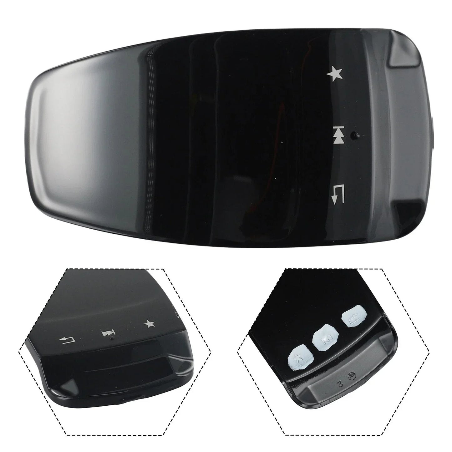 Center Switch Block Touchpad Control for Mercedes W205 W253