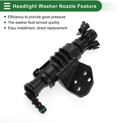 Front Driver Side Headlight Washer Nozzle for Hyundai Tucson (2016-2020)