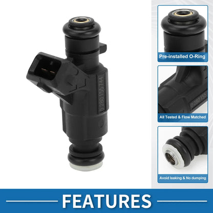 Fuel Injector No.A1130780049 for MERCEDES-BENZ E430 4.3 (1997-2002) 1 x Black