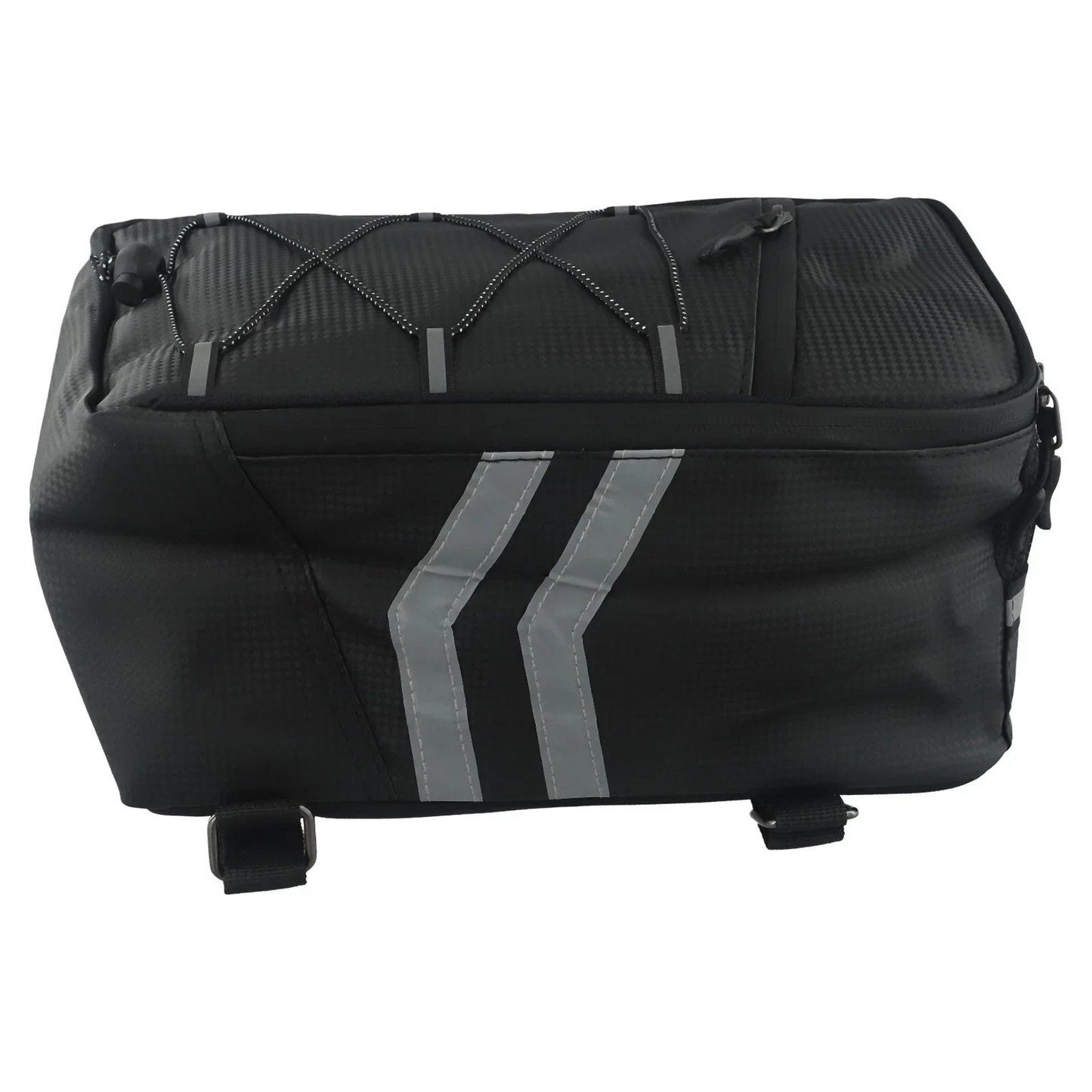 8L Tail Bag for Motorcycle PU Leather Waterproof Large Capacity Storage Bag