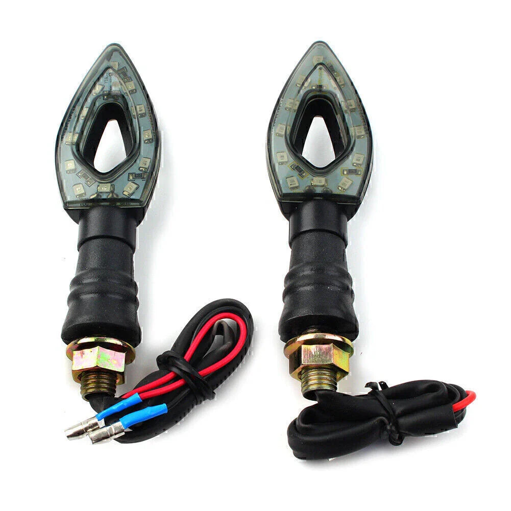 10mm LED Turn Signal Blinker Light Indicator for Universal Cafe Racer