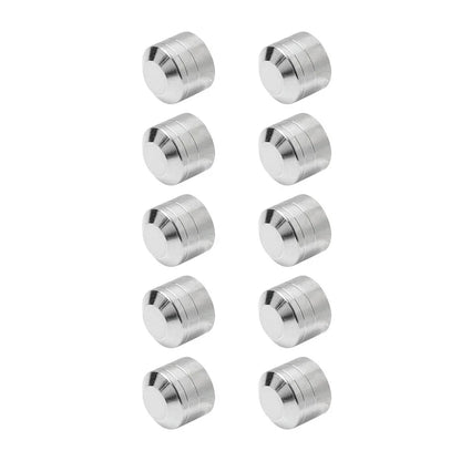 10 x Engine Cover Bolts Screw Caps CNC for Harley Twin Cam Dyna Softail Chrome