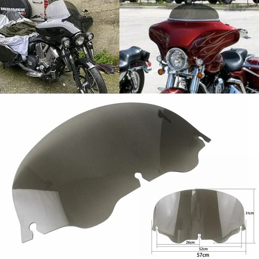 10" Wave Windshield for Harley Touring Electra Glide EFI FLHTI (1996-2013)