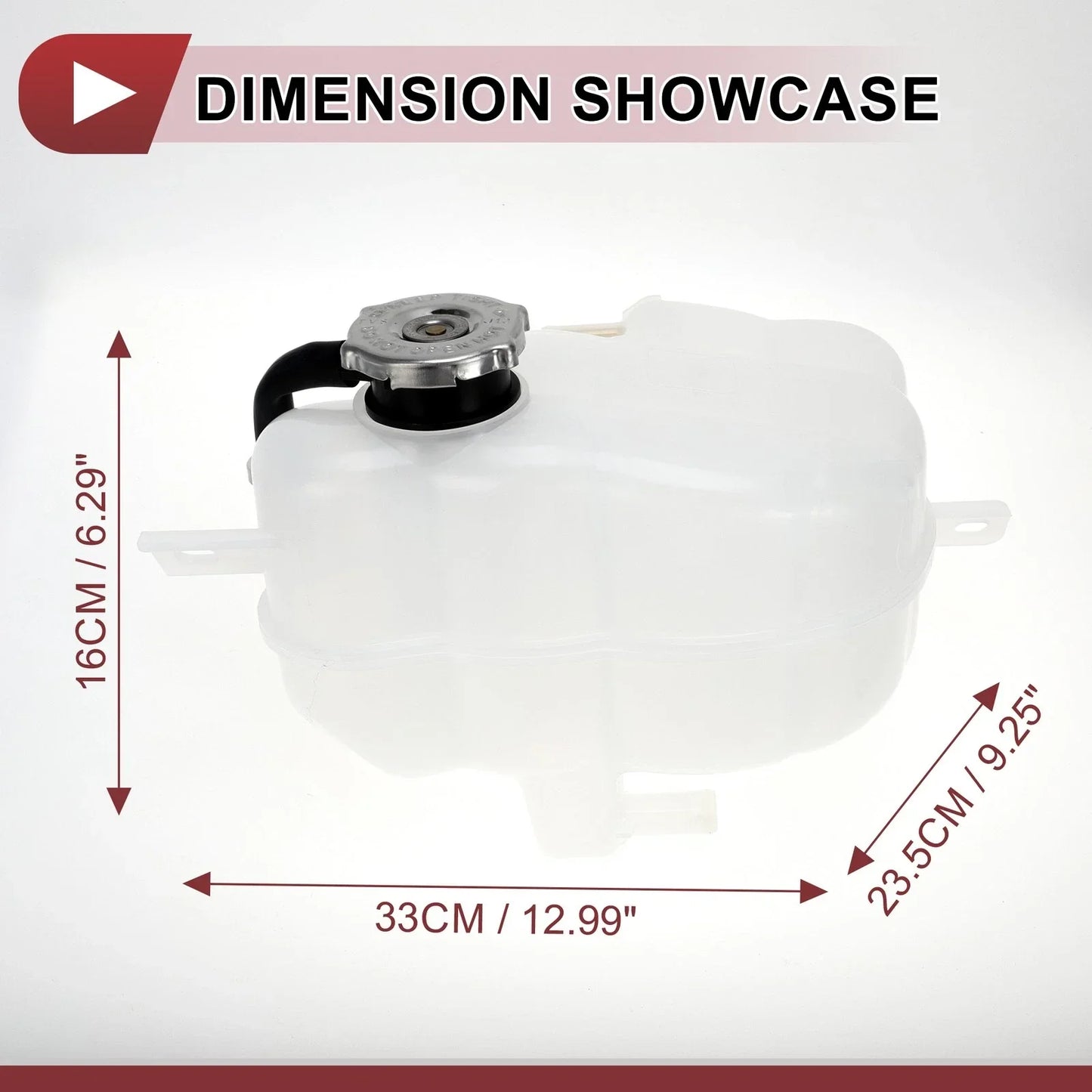 Coolant Expansion Overflow Tank with Cap for Dodge Journey (2011-2020)