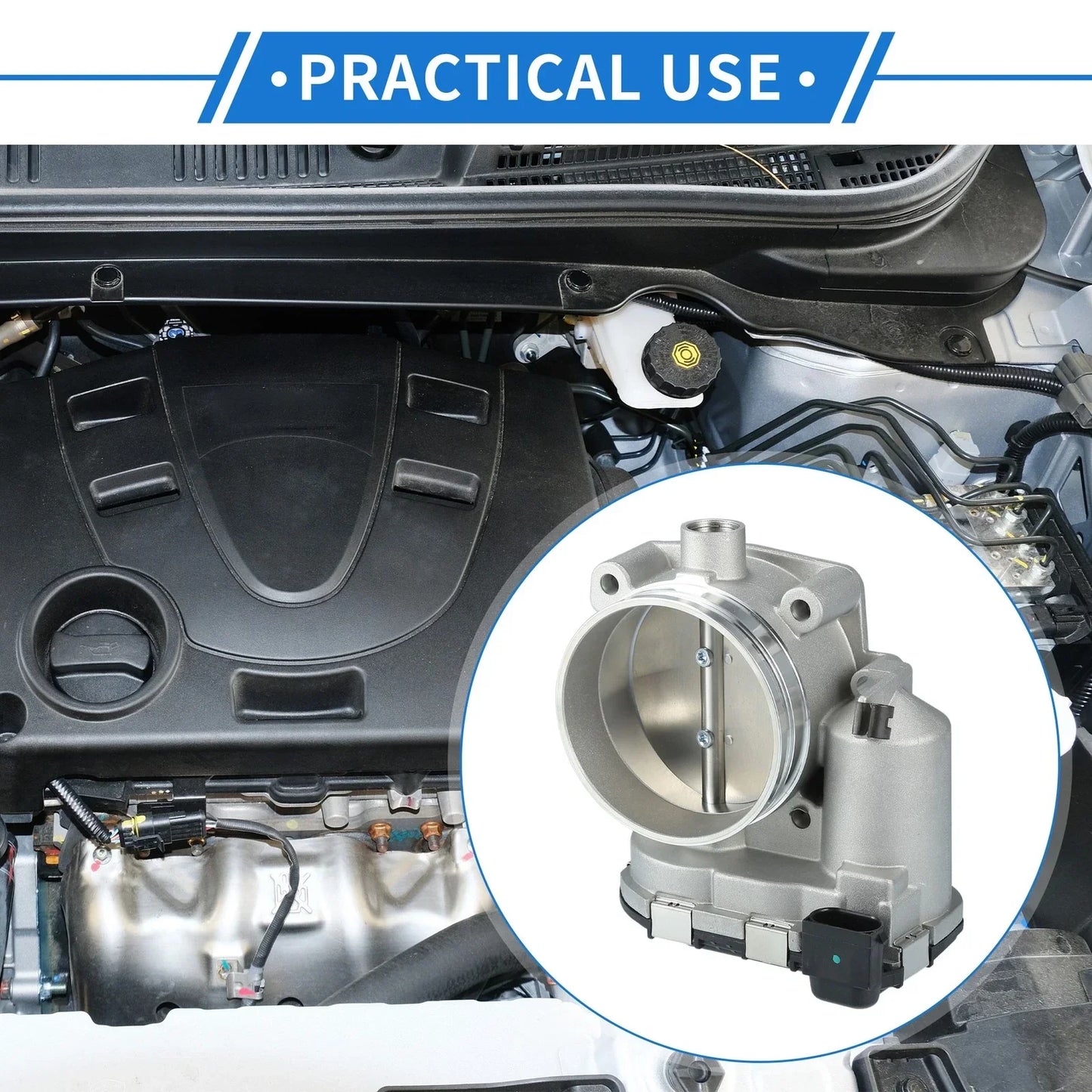 Throttle Body for Porsche 911 3.4L 3.6L 3.8L H6 (1999-2016)