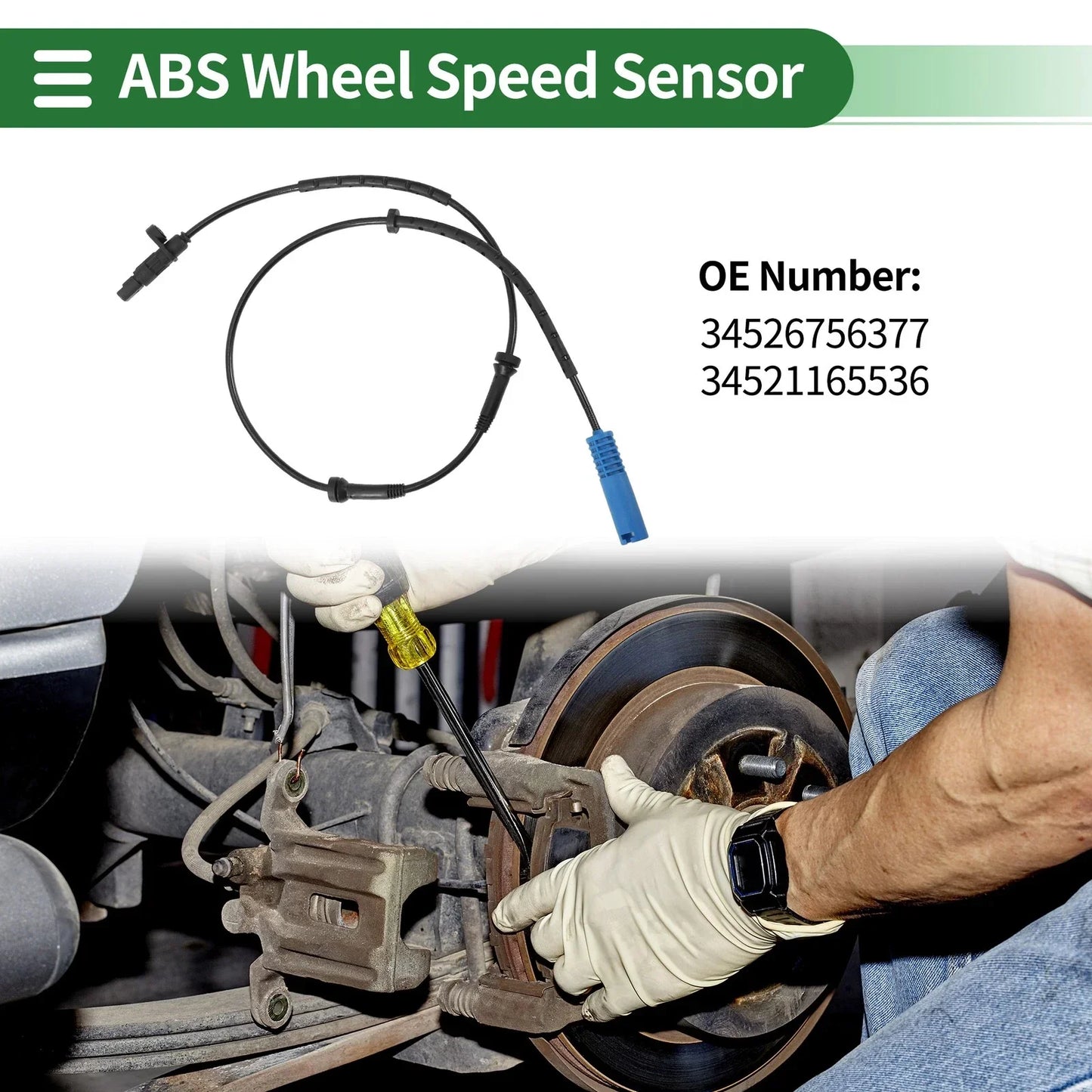 ABS Wheel Speed Sensor for BMW 525i (1999-2003)
