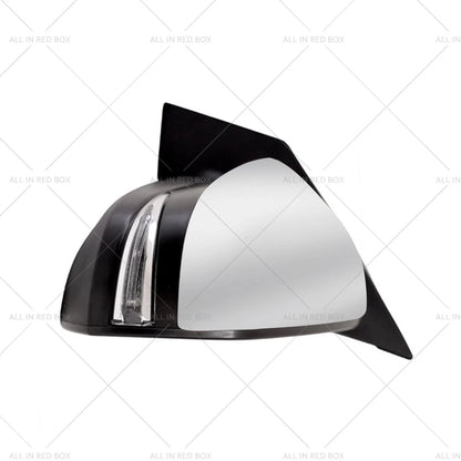 Silver Door Mirror for Toyota RAV4 (2013-2018) Left Side 5-Wire
