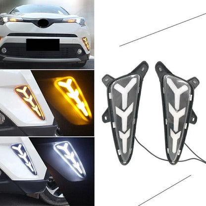 LED Daytime Running Light Fog Lamp for Toyota C-HR (2016-2018)