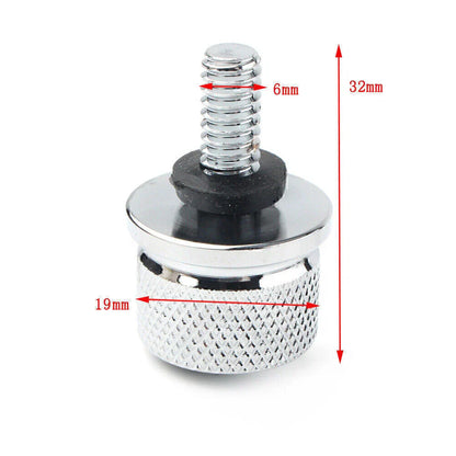 6mm Aluminum Rear Seat Bolt Screws for Harley Sportster (1996-2015)