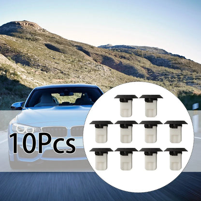 Plastic Auto Fastener Clip Pack of 10 for Cars
