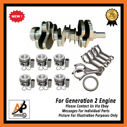 Forged Crankshaft Heavy Duty Engine Rebuild Kit for Jaguar 3.0D (2012–2017)