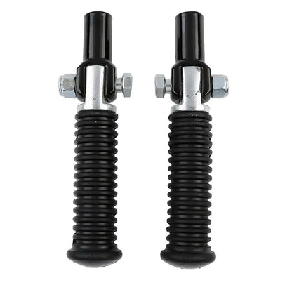 Black Passenger Footpeg Clevis Support Mount for Harley Softail (2000-2006)