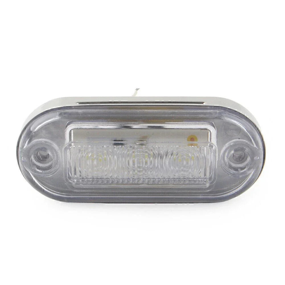 12V 3 SMD LED Signal Light Lamp for Truck Trailer RV Boat (73-Current)