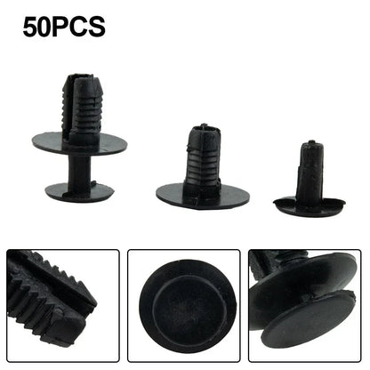 Rivet Clips 50 x Plastic Auto Rivet Clips for Car Fender