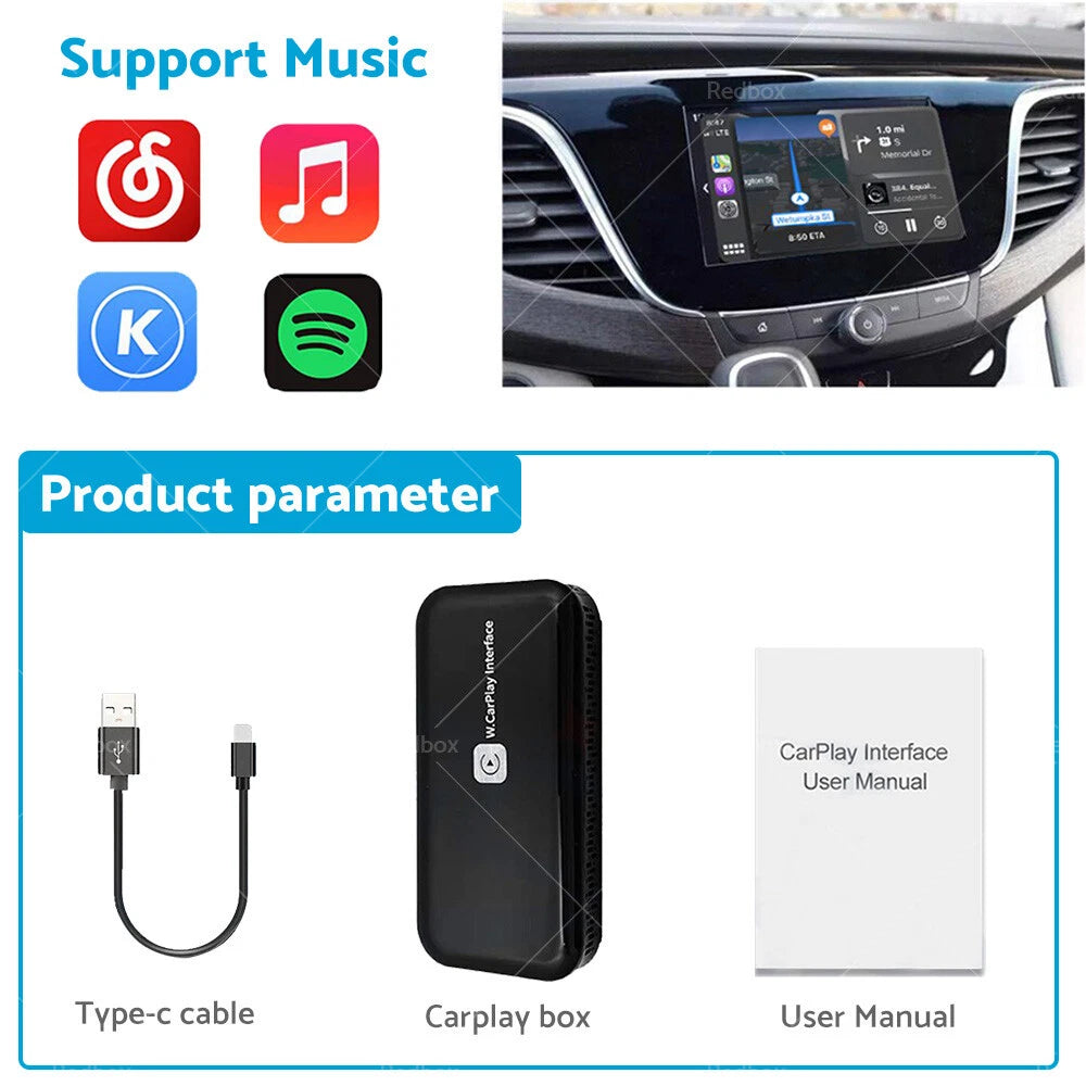 5G Wifi Carplay Dongle USB Adapter for Carplay Mirror Link