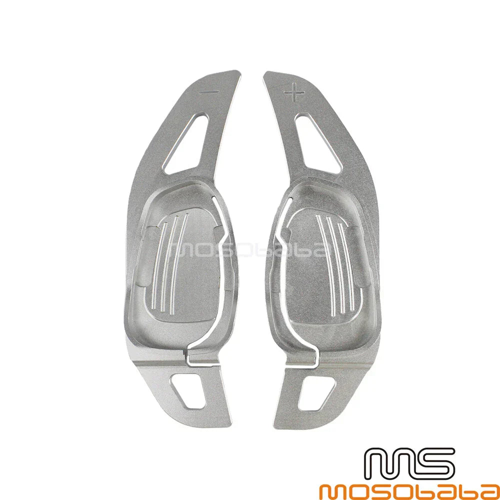 Silver Steering Wheel Gear Shift Paddles for Audi S5 S6 RS3 RS6 RS7 (2007-2023)