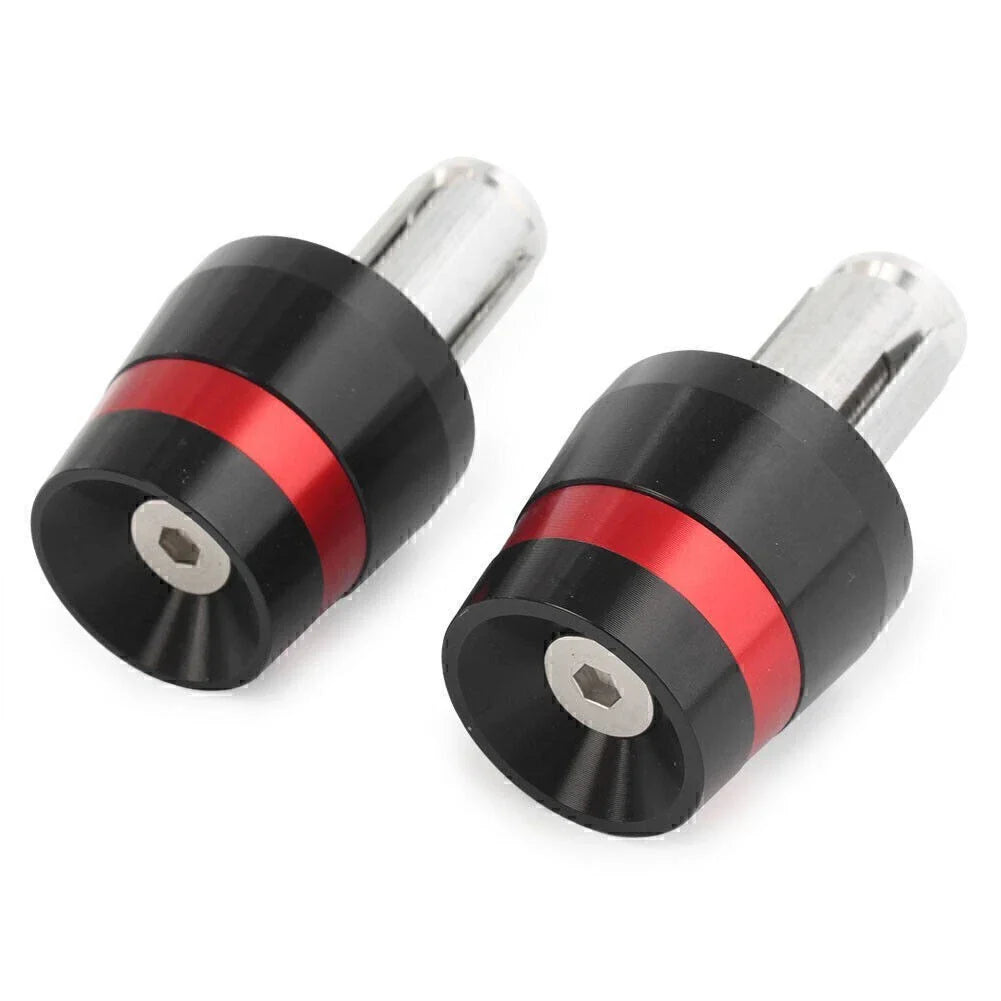 26mm Handlebar Grips End Plugs for Harley BMW Ducati Honda