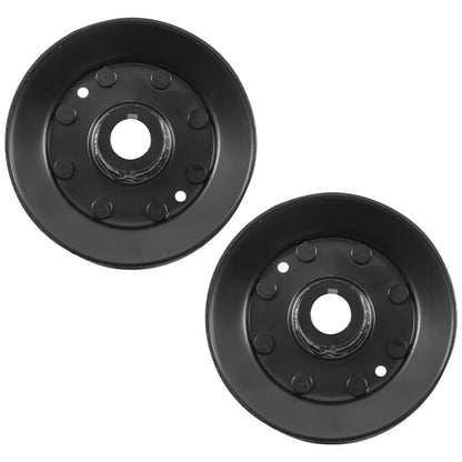 Deck Spindle Pulley Kit Replacement for John Deere 116 116H Mower Deck (Qty 2)