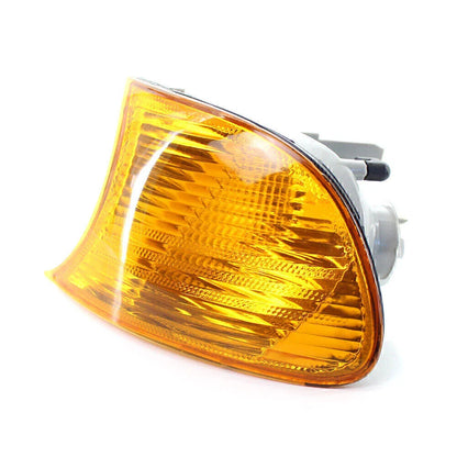 Front Left Turn Signal Light Yellow Lens for BMW E46 3-Series (2000-2001)