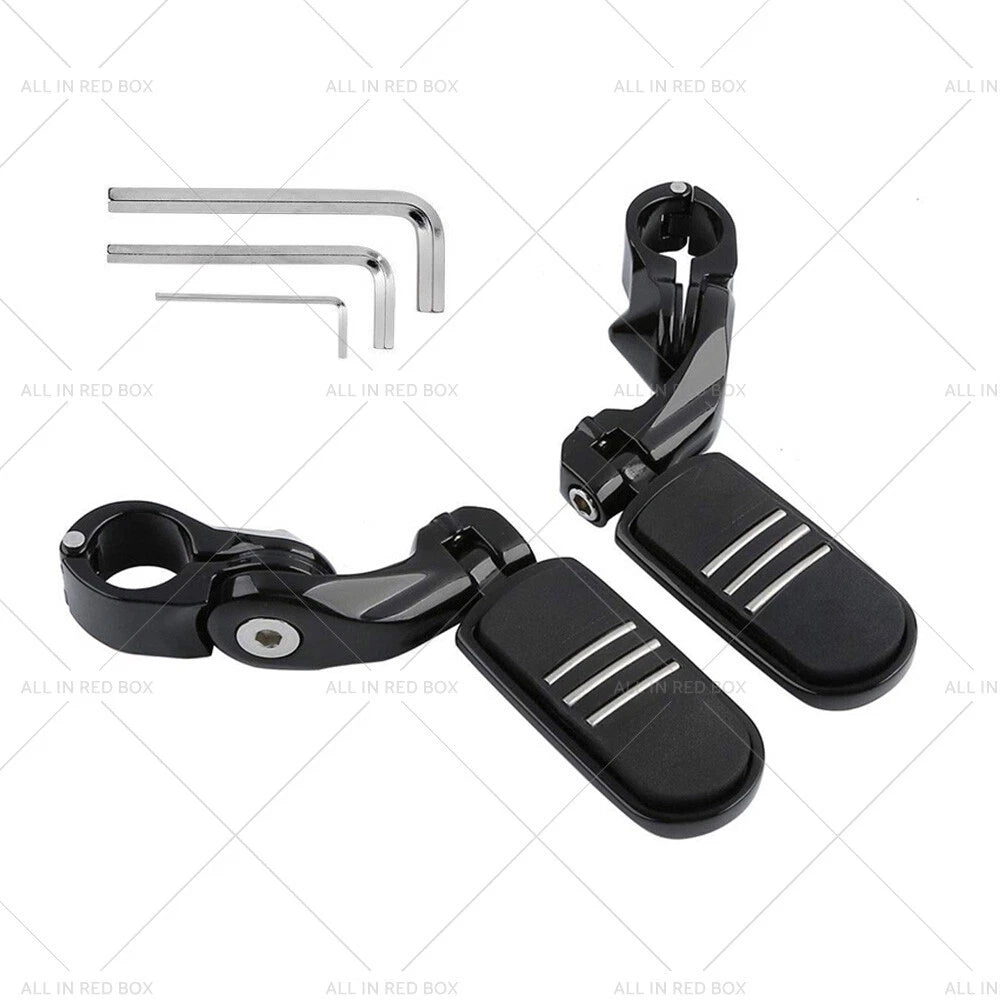Highway Foot Pegs 1-1/4" for Harley-Davidson Street Glide & Road Glide